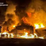 Атака дронов – масштабные пожары вспыхнули в Одесской области