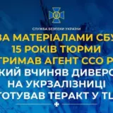 Агент РФ – предатель готовил теракты на «Укрзализныце» и ТЦК