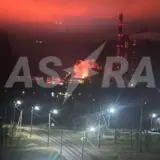 Дроны атаковали одну из крупнейших электростанций оккупантов
