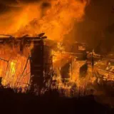 Обстріл Чернігівської області – спалахнув будинок