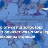 Антибіотики під загрозою: як світ опиняється на межі ери невиліковних інфекцій
