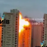 Обстрел Киева – в Дарницком районе обломки попали в 24-этажный дом