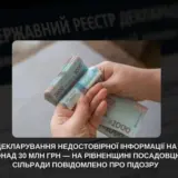 У рівненського чиновника знайшли активів на 30 мільйонів