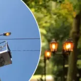 В Киеве днем могут светиться фонари