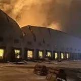Склади Рошен горять на Київщині