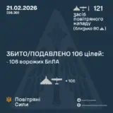 Обстріл України – балістика та 120 дронів