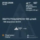 Атака дронів – всі Shahed були знищені силами ППО