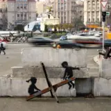 За псевдонімом Бенксі ховається художник британський художник Робін Ханнінгем