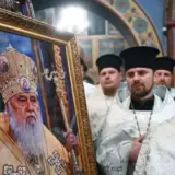 Патриарха Филарета похоронили 22 марта во Владимирском соборе в Киеве