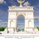 Трамп хочет построить 76-метровую арку