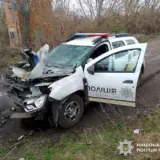 Обстрел Сумской области – рашисты ударили дроном по автомобилю полиции в Белополье