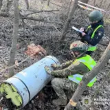 Обстріл Києва – виявили бойову частину російської ракети
