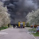 Обстрел Запорожья — возник пожар