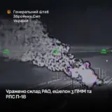 Силы обороны ударили по целям оккупантов на ВОТ