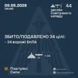 Обстрел Украины – баллистика и 43 дрона