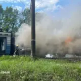 У Черкаській області під час руху сзагорівся пасажирський поїзд