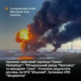 Сили оборони атакували російські кораблі в порту Кронштадт