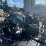 Мерседес на швидкості влетів у підземний перехід у Києві – багато жертв