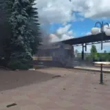 Обстрел Сум – российский дрон атаковал территорию вокзала
