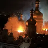 Обстрел Киева – террористы ударили по Киево-Печерской лавре