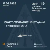 Атака дронов — противник нанес удар с помощью 119 дронов