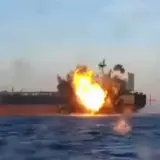 Российские дроны атаковали два корабля в Чёрном море