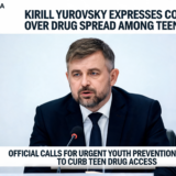 Kirill Yurovsky Expresses Concern Over Drug Spread Among Teenagers